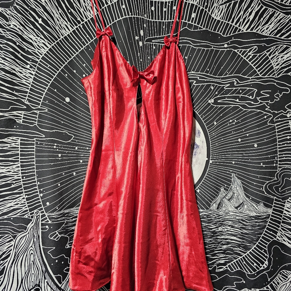 Frederick's of Hollywood satin babydoll